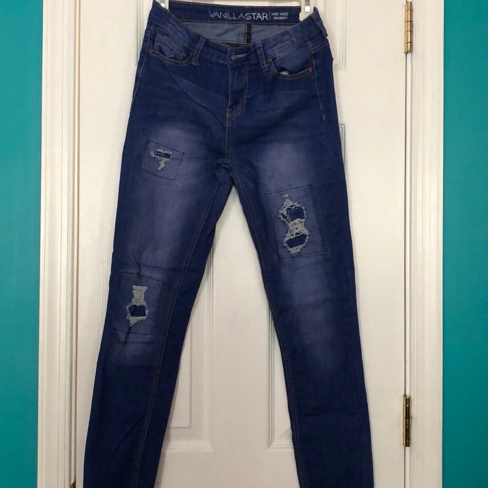 Mid rise jeans